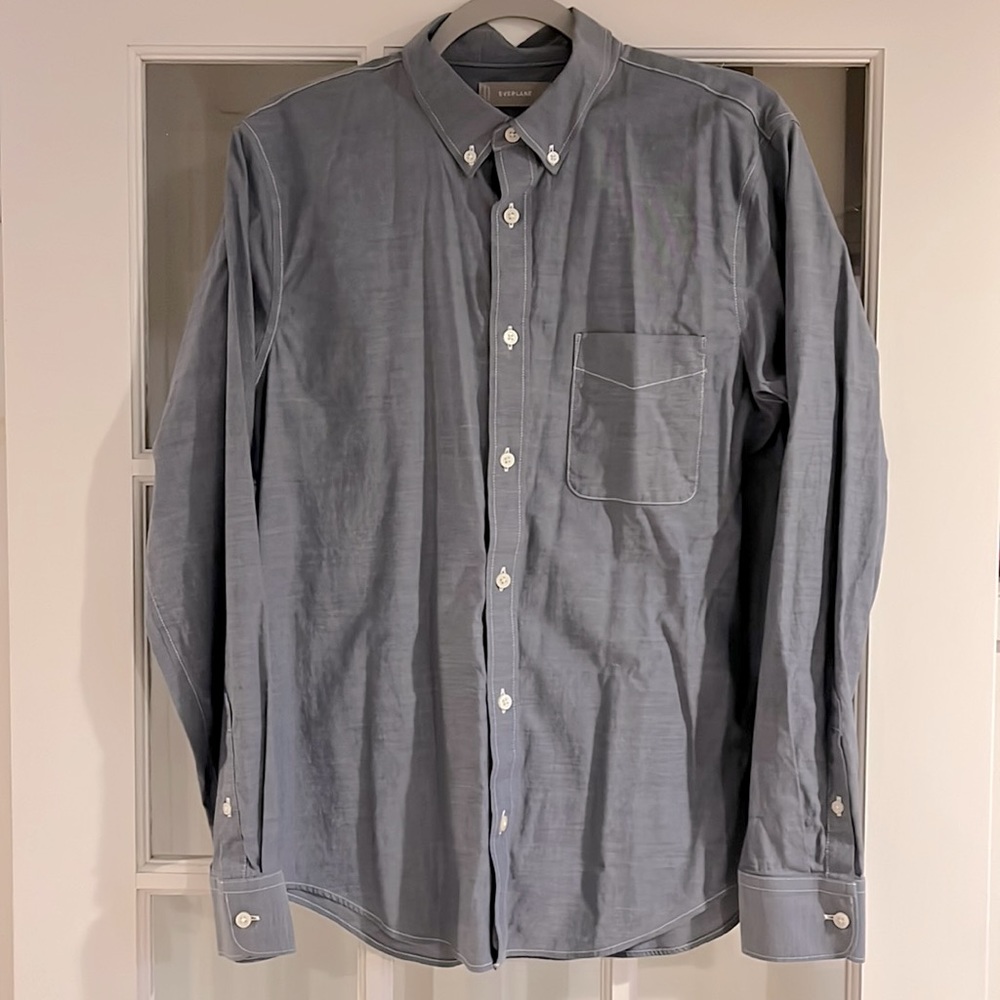 Men’s Everlane Blue Button Up